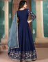 Maroon Silk Anarkali Anarkali Closure View